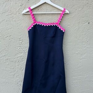 NWT lilly pulitzer Shelbee Dress - True Navy Size XS